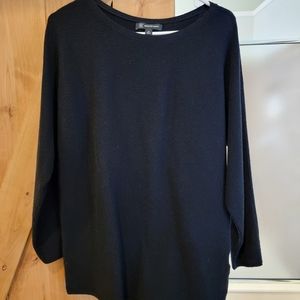INC Sweater Black Size Medium